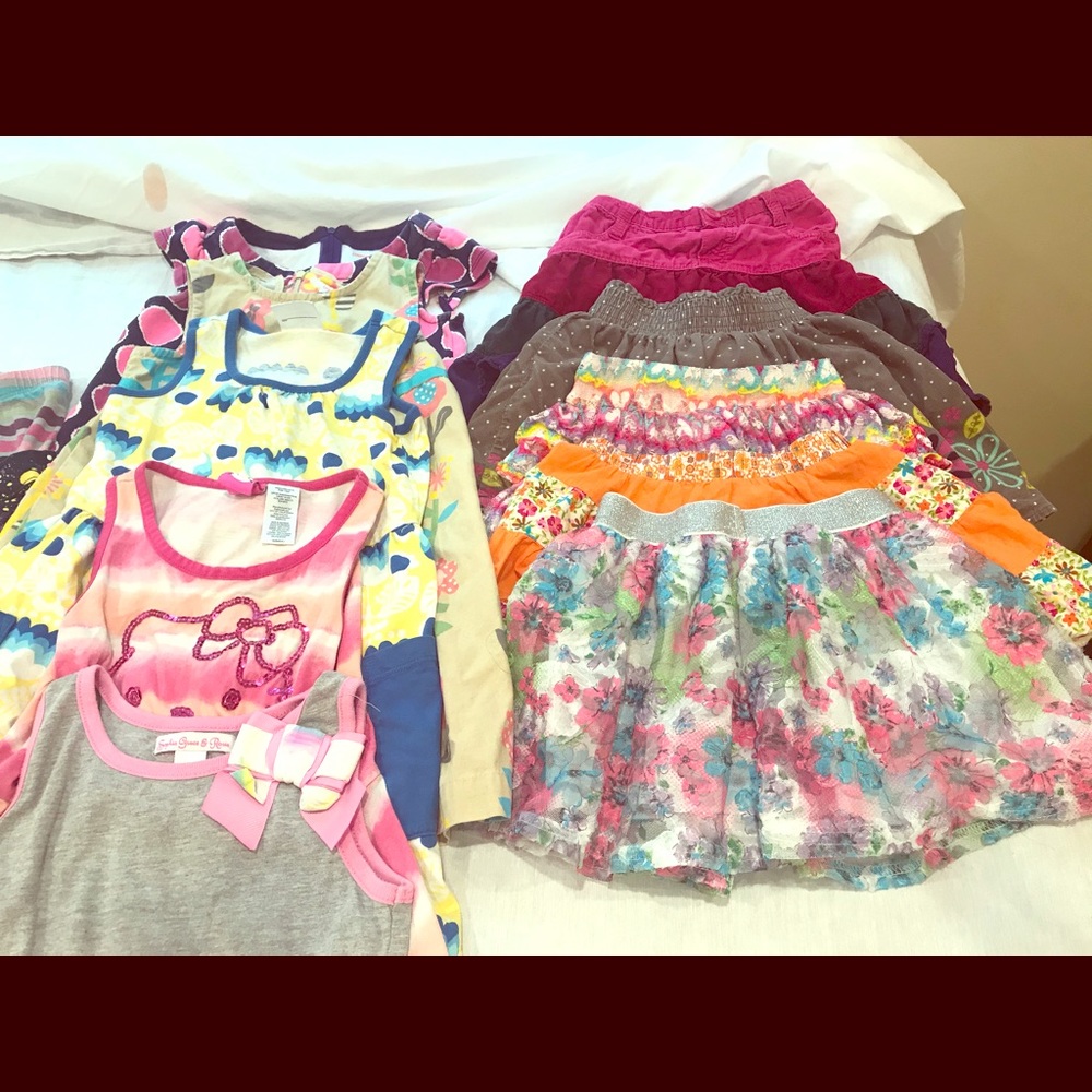 Cute Girls Size 5-6 Clothing Bundle Lot 15 Pieces!